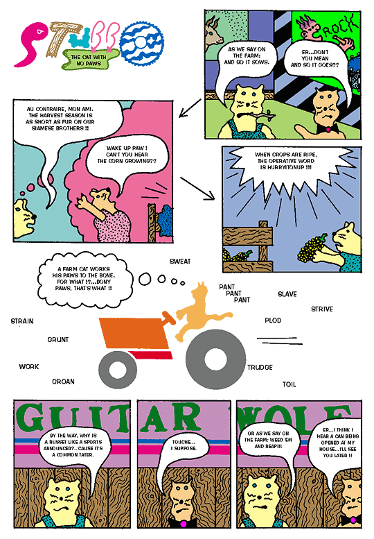 Stubbo in 'Farm Cat'