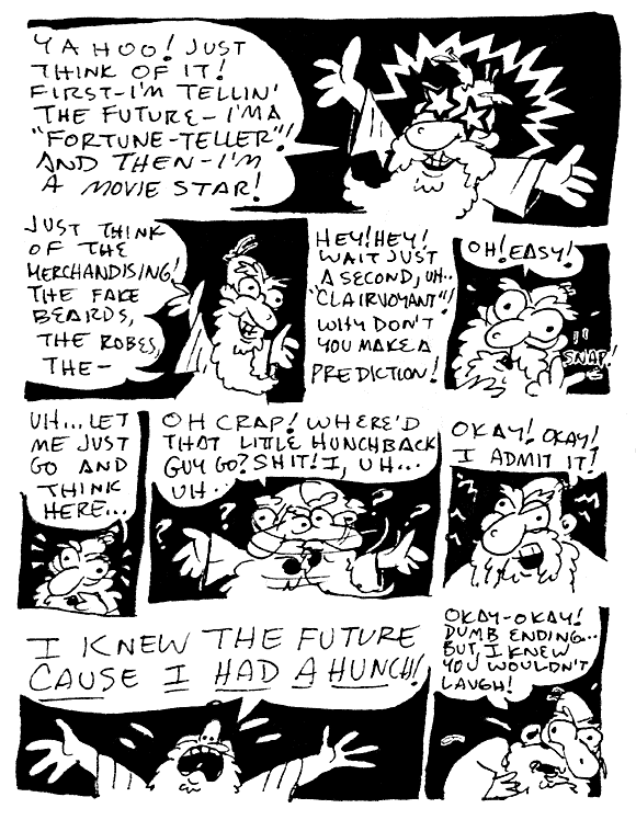 "The Hunchback of Nostradamus", Page 6